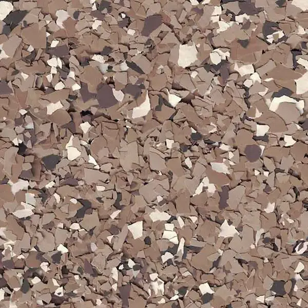 The image displays a textured surface with a pattern of overlapping light and dark brown irregular shapes, resembling cracked earth or stone fragments.